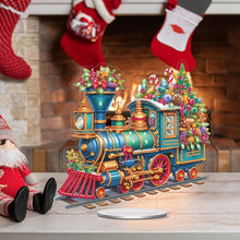 Load image into Gallery viewer, Acrylic Special Shaped Christmas Diamond Painting Desktop Decorations for Adults
