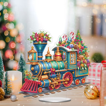 Load image into Gallery viewer, Acrylic Special Shaped Christmas Diamond Painting Desktop Decorations for Adults
