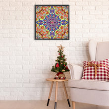 Load image into Gallery viewer, 9Pcs Partial Special Diamond Painting Set - Mandala alien (30*30CM)

