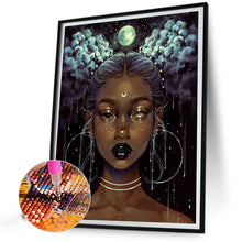 Load image into Gallery viewer, AB Diamond Painting - Full Round - Moonlight girl (40*50CM)
