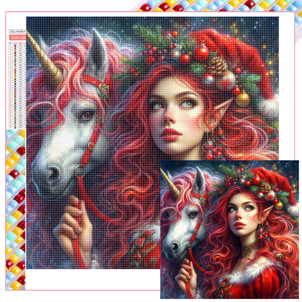 Diamond Painting - Full Square - Elves (40*40CM)