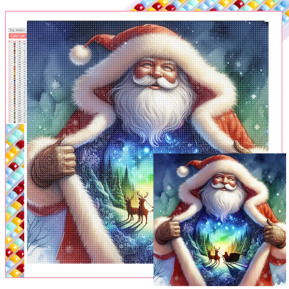 Diamond Painting - Full Square - Santa Claus (40*40CM)