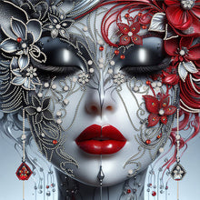 Load image into Gallery viewer, 4pcs Partial Special Diamond Painting Set - Elegant lady (40*40CM)
