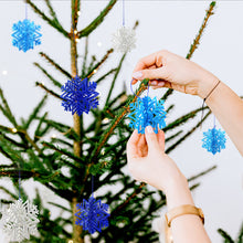 Load image into Gallery viewer, PET Special Shaped Snowflake 5D DIY Diamond Art Hanging Decorations for Beginner
