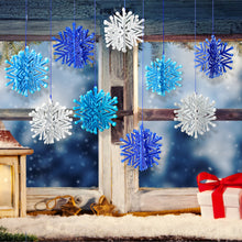 Load image into Gallery viewer, PET Special Shaped Snowflake 5D DIY Diamond Art Hanging Decorations for Beginner
