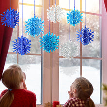 Load image into Gallery viewer, PET Special Shaped Snowflake 5D DIY Diamond Art Hanging Decorations for Beginner
