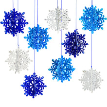 Load image into Gallery viewer, PET Special Shaped Snowflake 5D DIY Diamond Art Hanging Decorations for Beginner
