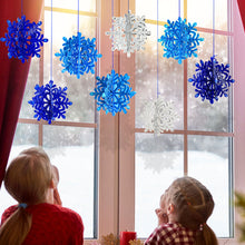 Load image into Gallery viewer, PET Special Shaped Snowflake 5D DIY Diamond Art Hanging Decorations for Beginner

