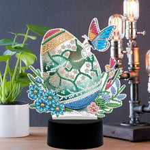 Load image into Gallery viewer, Easter Bunny Eggs DIY Diamonds Painting Table Lamp Diamond Art Light Ornaments
