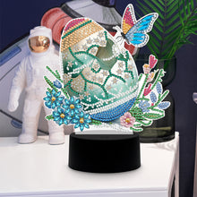 Load image into Gallery viewer, Easter Bunny Eggs DIY Diamonds Painting Table Lamp Diamond Art Light Ornaments
