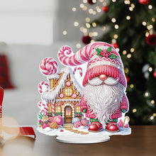 Load image into Gallery viewer, Acrylic Christmas Goblin Truck Rhinestones Desktop Ornaments Bedroom Table Decor
