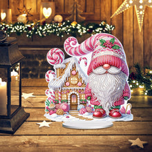Load image into Gallery viewer, Acrylic Christmas Goblin Truck Rhinestones Desktop Ornaments Bedroom Table Decor
