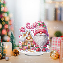 Load image into Gallery viewer, Acrylic Christmas Goblin Truck Rhinestones Desktop Ornaments Bedroom Table Decor
