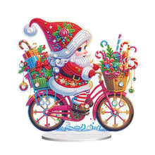 Load image into Gallery viewer, Acrylic Christmas Goblin Truck Rhinestones Desktop Ornaments Bedroom Table Decor
