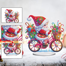 Load image into Gallery viewer, Acrylic Christmas Goblin Truck Rhinestones Desktop Ornaments Bedroom Table Decor
