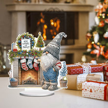 Load image into Gallery viewer, Acrylic Christmas Goblin Truck Rhinestones Desktop Ornaments Bedroom Table Decor
