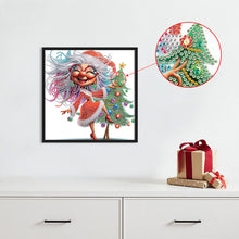Load image into Gallery viewer, Diamond Painting - Partial Special Shaped - Santa Claus grandmother (30*30CM)
