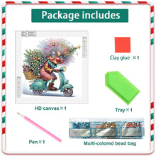 Load image into Gallery viewer, Diamond Painting - Partial Special Shaped - Santa Claus grandmother (30*30CM)
