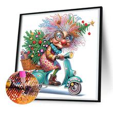 Load image into Gallery viewer, Diamond Painting - Partial Special Shaped - Santa Claus grandmother (30*30CM)
