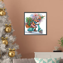 Load image into Gallery viewer, Diamond Painting - Partial Special Shaped - Santa Claus grandmother (30*30CM)
