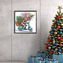 Load image into Gallery viewer, Diamond Painting - Partial Special Shaped - Santa Claus grandmother (30*30CM)

