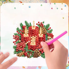 Load image into Gallery viewer, 6Pcs Acrylic Cake Diamond Art Fridge Magnet Diamond Painting Refrigerator Magnet

