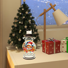 Load image into Gallery viewer, Wooden Special Shaped Christmas Diamond Painting Candle Holder for Home Decor
