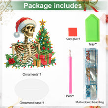 Load image into Gallery viewer, Acrylic Special Shape Christmas Tree and Skeleton Desktop Diamond Art Kits
