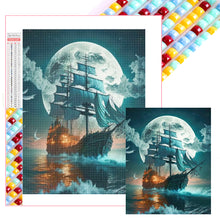 Load image into Gallery viewer, Diamond Painting - Full Square - Sailboat (40*50CM)
