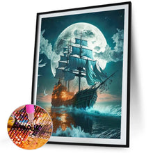 Load image into Gallery viewer, Diamond Painting - Full Square - Sailboat (40*50CM)
