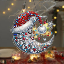 Load image into Gallery viewer, Lamp Diamond Painting Hanging Pendant DIY Diamond Art Pendant Kit for Art Crafts
