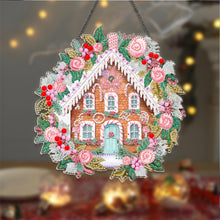 Load image into Gallery viewer, Lamp Diamond Painting Hanging Pendant DIY Diamond Art Pendant Kit for Art Crafts
