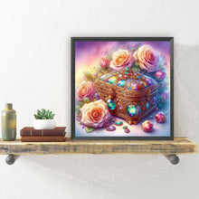 Load image into Gallery viewer, Diamond Painting - Full Round - Rose treasure box (30*30CM)
