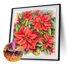 Load image into Gallery viewer, Diamond Painting - Full Round - Poinsettia (30*30CM)
