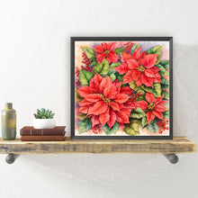 Load image into Gallery viewer, Diamond Painting - Full Round - Poinsettia (30*30CM)
