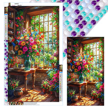 Load image into Gallery viewer, Diamond Painting - Full Round - Sunshine garden room (40*70CM)
