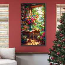 Load image into Gallery viewer, Diamond Painting - Full Round - Sunshine garden room (40*70CM)
