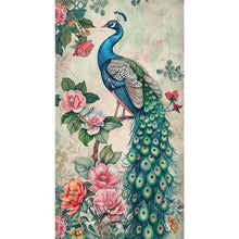 Load image into Gallery viewer, Diamond Painting - Full Round - Peacock on flower branch (40*70CM)
