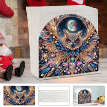 Load image into Gallery viewer, Animal Acrylic DIY 5D Diamond Art Painting Napkin Holder Set Home Decor (Owl)
