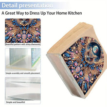 Load image into Gallery viewer, Animal Acrylic DIY 5D Diamond Art Painting Napkin Holder Set Home Decor (Owl)
