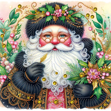Load image into Gallery viewer, Diamond Painting - Partial Special Shaped - Santa Claus (40*40CM)

