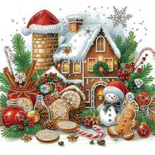 Load image into Gallery viewer, Diamond Painting - Partial Special Shaped - Christmas gift (40*40CM)
