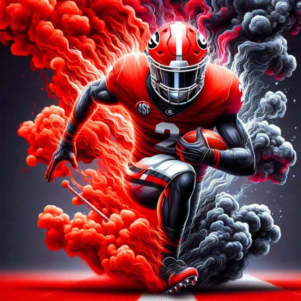 Diamond Painting - Full Round - Football (40*40CM)