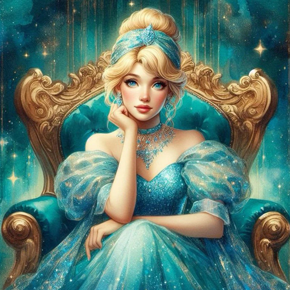 Diamond Painting - Full Round - Disney Ella (40*40CM)