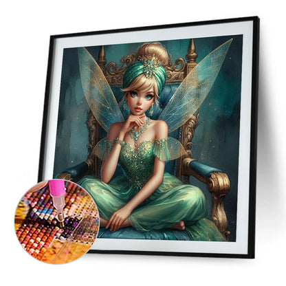 Diamond Painting - Full Round - Disney Tinker Bell (40*40CM)