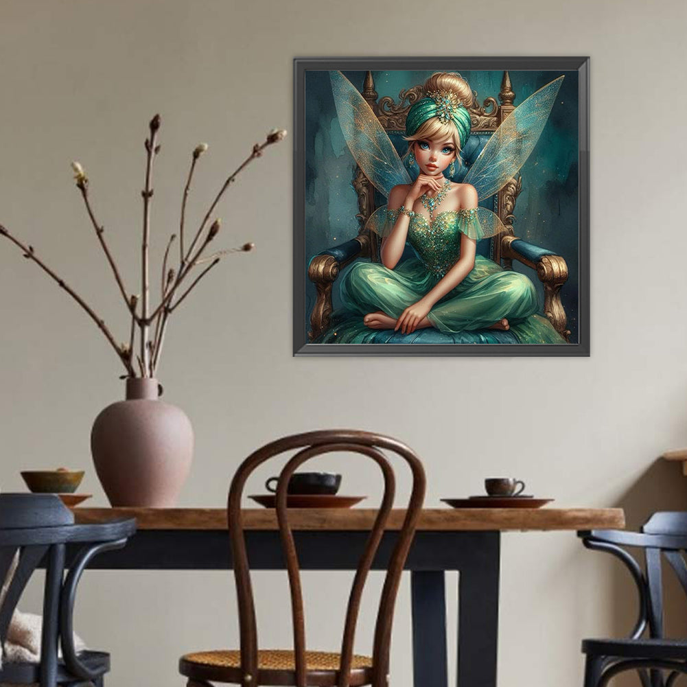Diamond Painting - Full Round - Disney Tinker Bell (40*40CM)