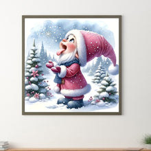 Load image into Gallery viewer, Diamond Painting - Full Round - Christmas gnome (30*30CM)
