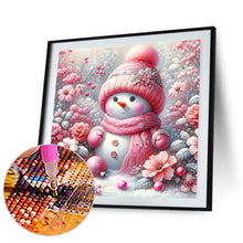 Load image into Gallery viewer, Diamond Painting - Full Round - Christmas snowman (30*30CM)

