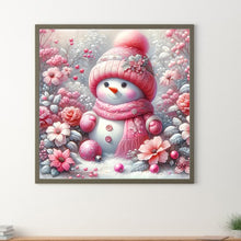 Load image into Gallery viewer, Diamond Painting - Full Round - Christmas snowman (30*30CM)
