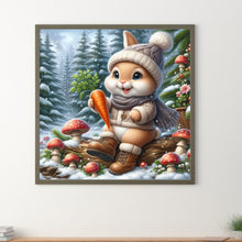 Load image into Gallery viewer, Diamond Painting - Full Round - Christmas bunny (30*30CM)
